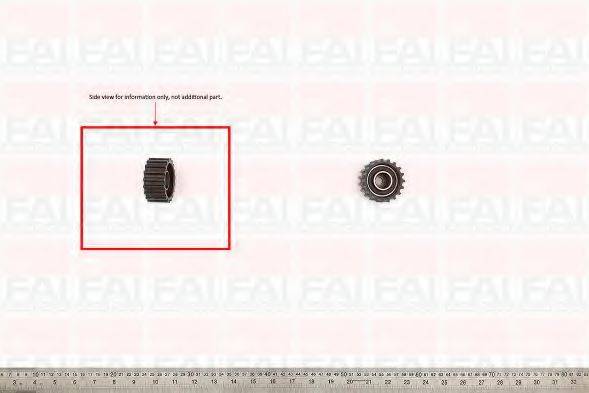 FAI AUTOPARTS T9244 Паразитний / Провідний ролик, зубчастий ремінь