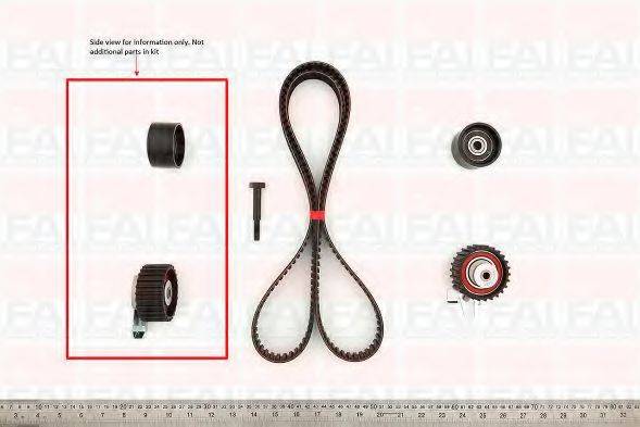 FAI AUTOPARTS TBK433 Комплект ременя ГРМ