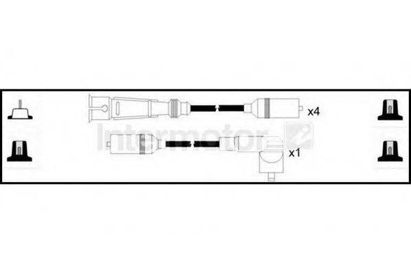 STANDARD 73701 Комплект дротів запалення