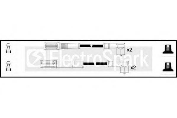 STANDARD OEK803 Комплект дротів запалення