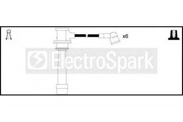 STANDARD OEK743 Комплект дротів запалення