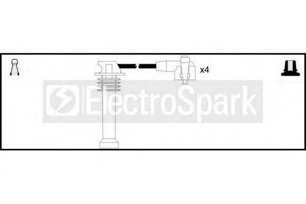 STANDARD OEK023 Комплект дротів запалення