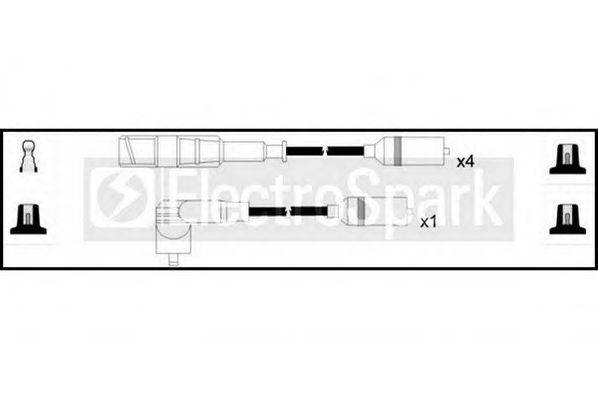 STANDARD OEK558 Комплект дротів запалення