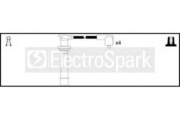 STANDARD OEK653 Комплект дротів запалення