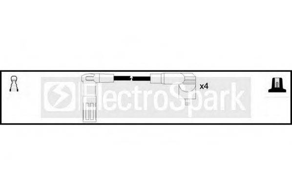 STANDARD OEK451 Комплект дротів запалення