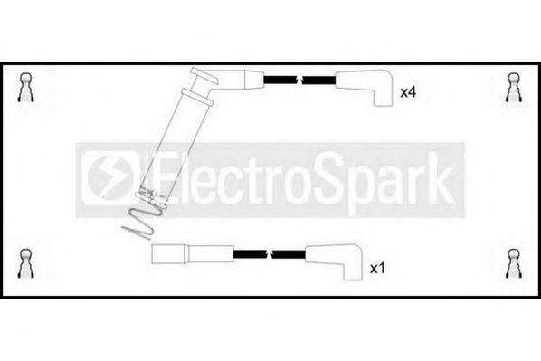 STANDARD OEK040 Комплект дротів запалення