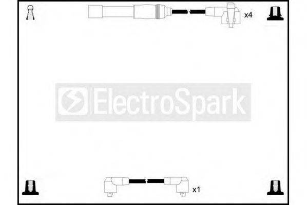 STANDARD OEK277 Комплект дротів запалення