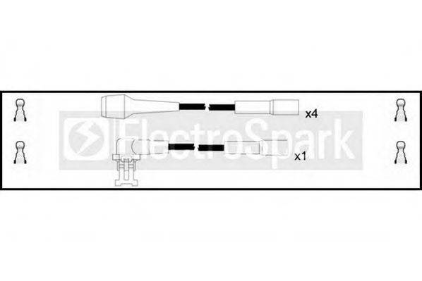 STANDARD OEK789 Комплект дротів запалення