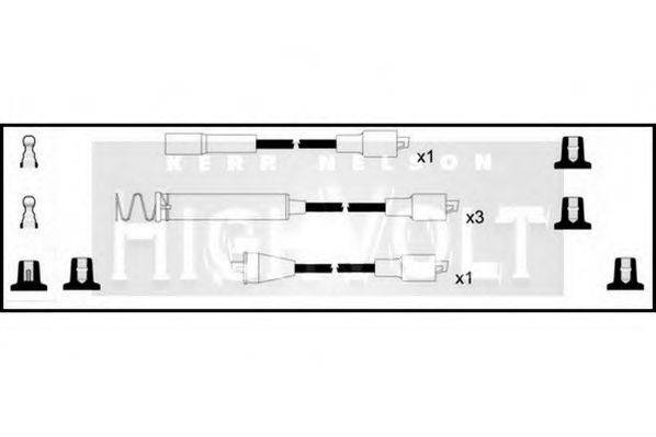 STANDARD OEF211 Комплект дротів запалення