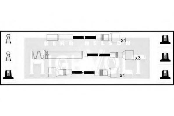 STANDARD OEF041 Комплект дротів запалення