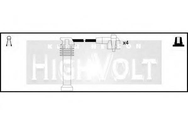 STANDARD OEF051 Комплект дротів запалення