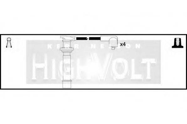STANDARD OEF612 Комплект дротів запалення