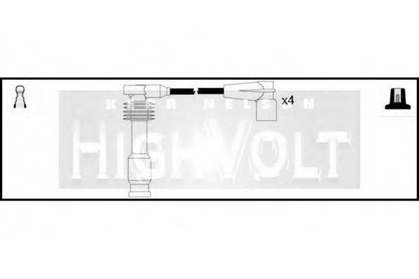 STANDARD OEF002 Комплект дротів запалення