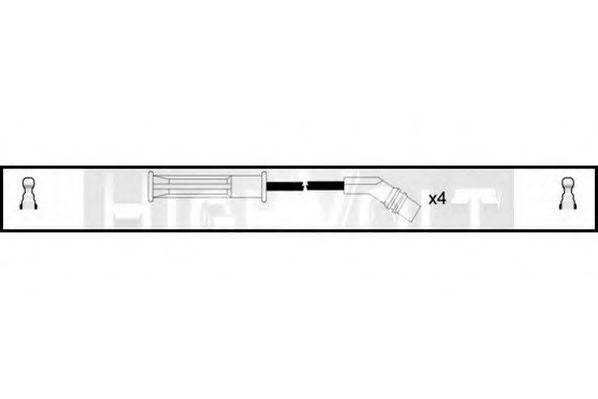 STANDARD OEF997 Комплект дротів запалення