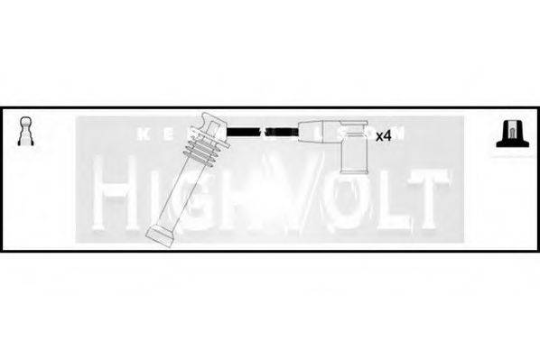 STANDARD OEF753 Комплект дротів запалення