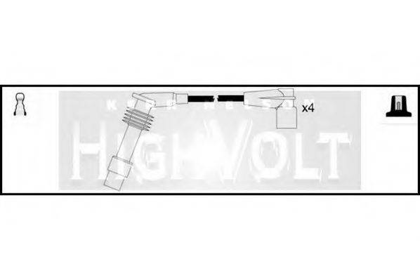 STANDARD OEF152 Комплект дротів запалення