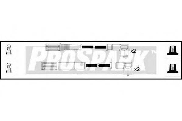 Комплект дротів запалення STANDARD OES1012