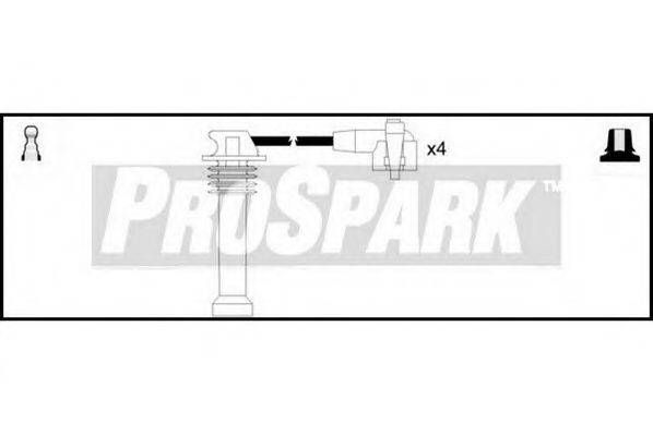 STANDARD OES170 Комплект дротів запалення