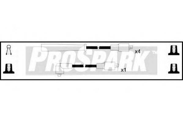 STANDARD OES340 Комплект дротів запалення