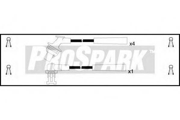 STANDARD OES452 Комплект дротів запалення