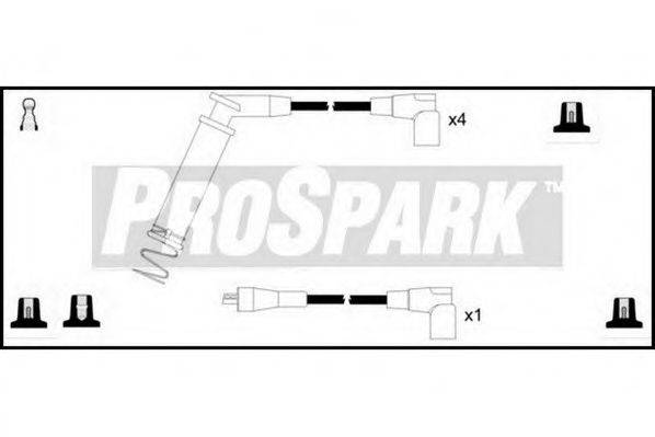 STANDARD OES459 Комплект дротів запалення