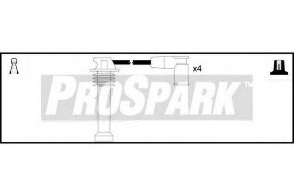 STANDARD OES531 Комплект дротів запалення