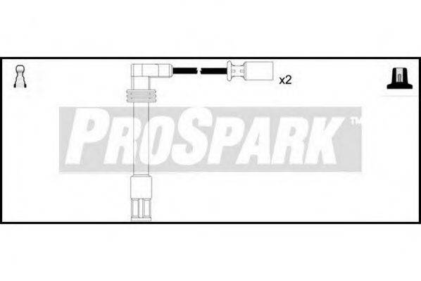 STANDARD OES856 Комплект дротів запалення