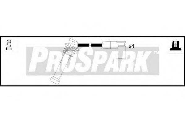 STANDARD OES881 Комплект дротів запалення