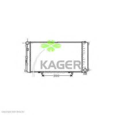KAGER 310624 Радиатор, охлаждение двигателя