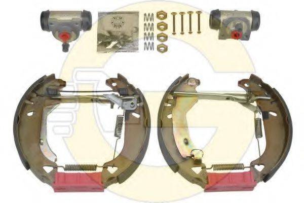 GIRLING 5317273 Комплект гальмівних колодок