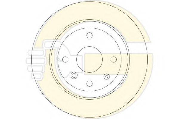 GIRLING 6063602 гальмівний диск