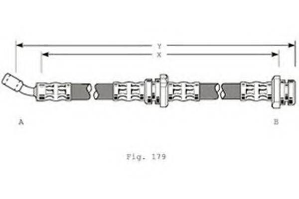 GIRLING 9004205 Гальмівний шланг