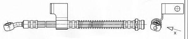 KAWE 512295 Гальмівний шланг