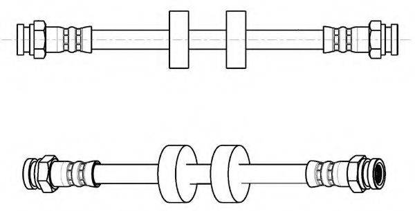 KAWE 512973 Гальмівний шланг