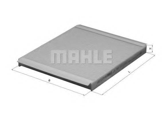 MAHLE ORIGINAL LA361 Фільтр, повітря у внутрішньому просторі