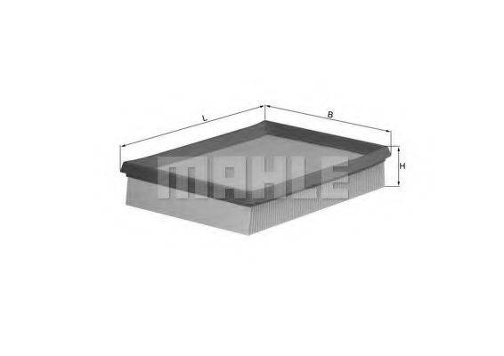 MAHLE ORIGINAL LX643 Повітряний фільтр