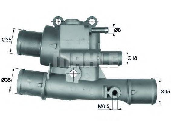 MAHLE ORIGINAL TI12388 Термостат, що охолоджує рідину