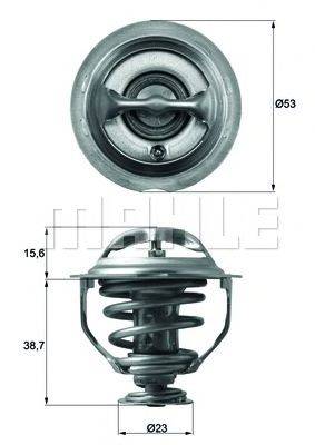 MAHLE ORIGINAL TX11795D Термостат, що охолоджує рідину