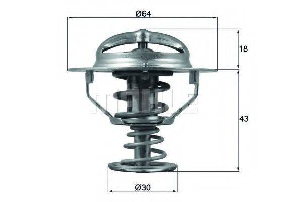 MAHLE ORIGINAL TX11482D Термостат, що охолоджує рідину