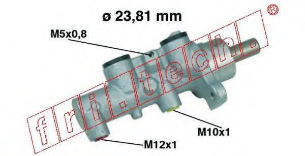 FRI.TECH. PF537 Головний гальмівний циліндр
