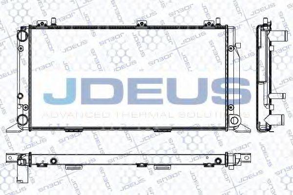 JDEUS RA0010021 Радиатор, охлаждение двигателя