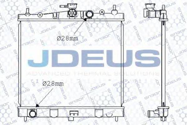 Радіатор, охолодження двигуна JDEUS 019M54