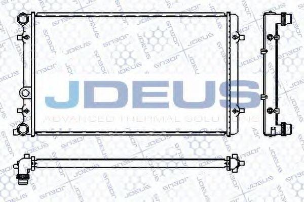 Радіатор, охолодження двигуна JDEUS RA0010190