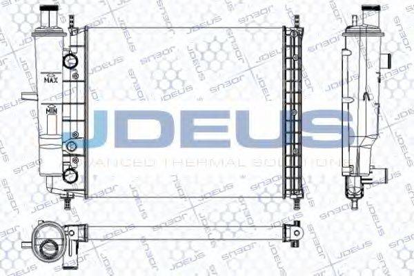 JDEUS RA0110490 Радіатор, охолодження двигуна