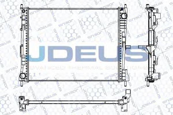 Радіатор, охолодження двигуна JDEUS RA0230870