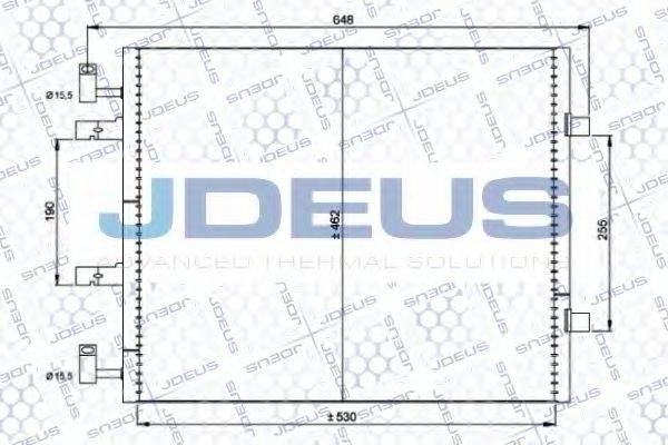 JDEUS 723M55 Конденсатор, кондиціонер