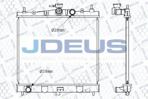 Радіатор, охолодження двигуна JDEUS 019M50