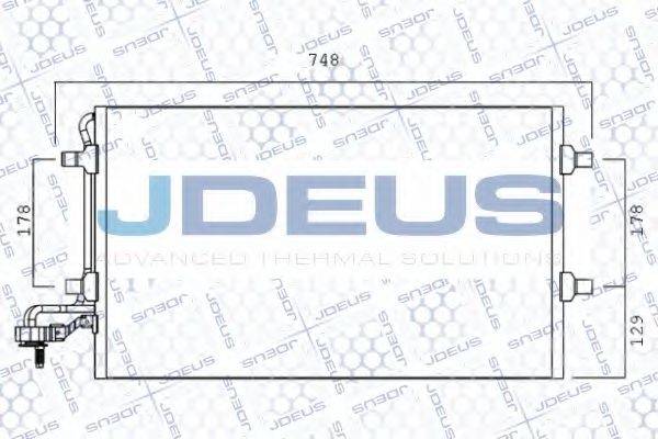 JDEUS 731M15A Конденсатор, кондиціонер