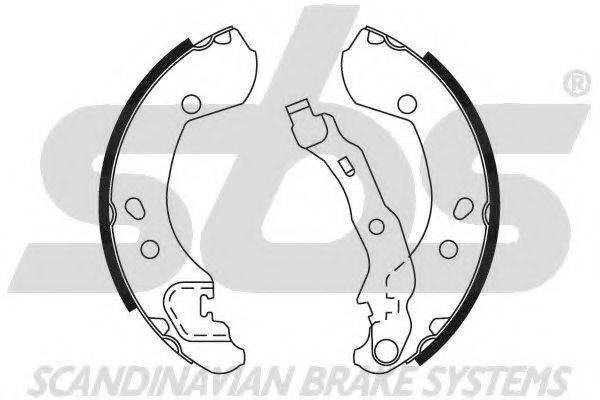 Комплект гальмівних колодок SBS 18492722693