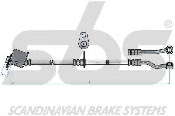 SBS 1330853479 Гальмівний шланг
